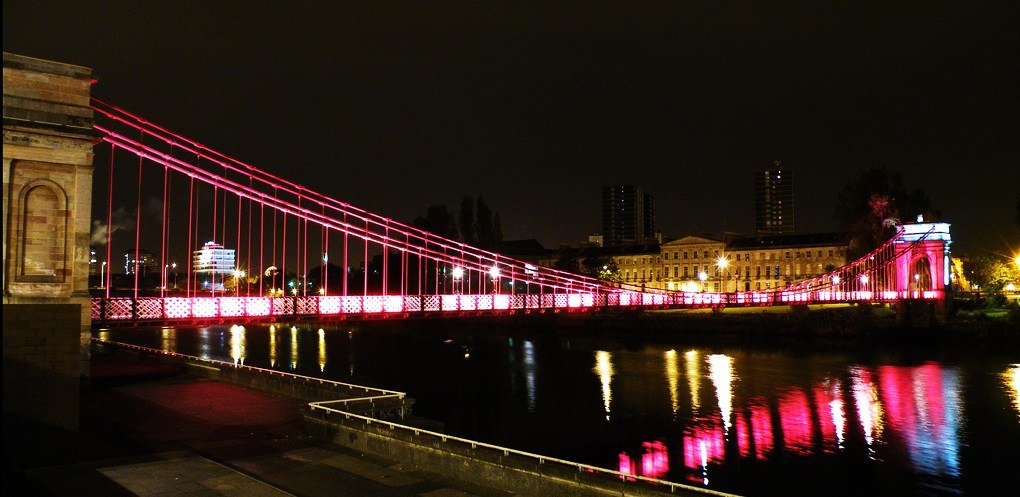 Unknown Artist Portland Street Suspension Bridge